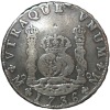 1736. Felipe V. 8 Reales Columnario. Mejico Mf - Imagen 2
