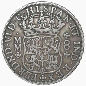 1757. Fernando VI. 8 Reales. Mejico MM