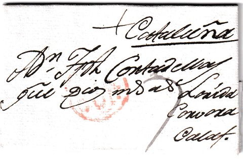 1793. Carta de Calatayud a Calaf