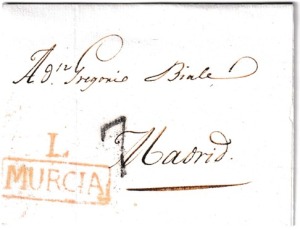 1817. Carta de Lorca a Madrid