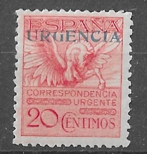 1930. Alfonso XIII. Pegaso. Sobrecargado. Nº489 Edifil