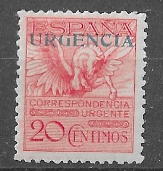 1930. Alfonso XIII. Pegaso. Sobrecargado. Nº489 Edifil