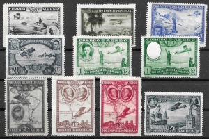 1930. Pro Union Iberoamericana. Nº583-591