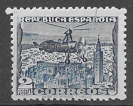 1938. Autogiro La Cierva. Nº769 Edifil. Sin Fijasello