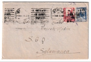 1938. Carta completa de Sevilla a Salamanca