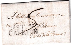 SF-(1804-1822). Carta de Carrión de los Condes a Cevico de la Torre