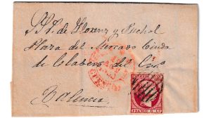 1853. Envuelta de Cuenca a Valencia