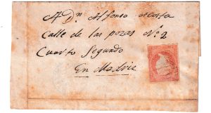 1858. Frontal De Córdoba A Madrid