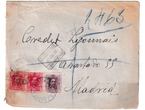 1926. Certificado De La Guardia A Madrid