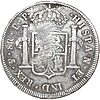 1800. Carlos Iv. 8 Reales De Potosí. Ensayador Pp. Mbc+. Flan Grande.